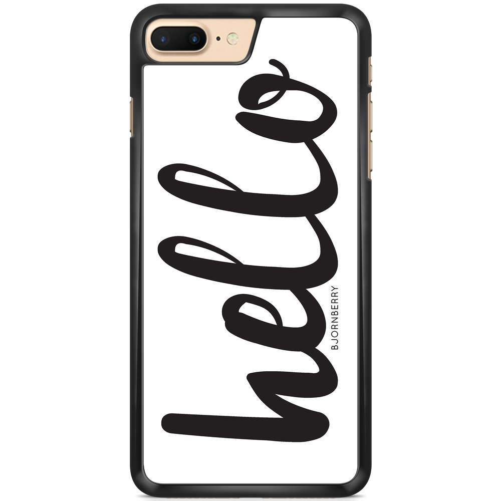 iPhone 7 Plus Case - Hello Black