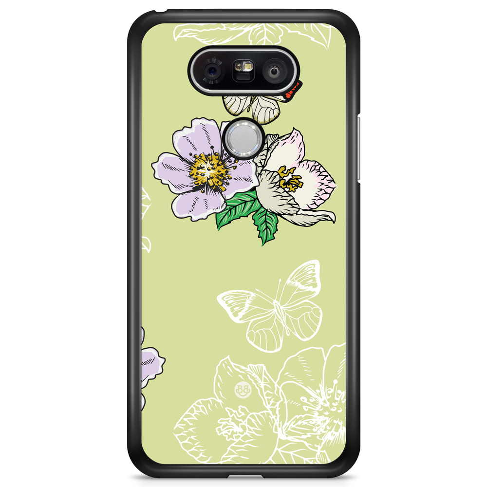 LG G5 Case - Butterfly Flower