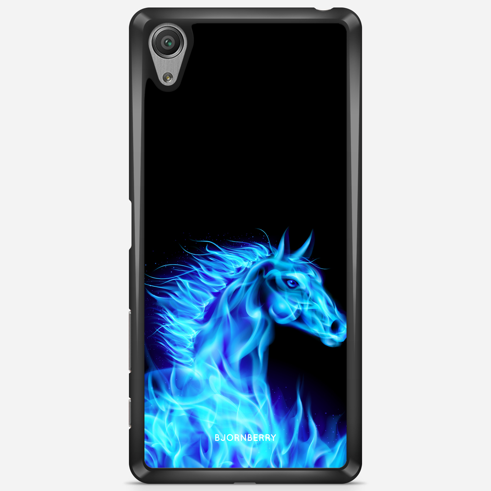 Sony Xperia X Performance Case - Flames Horse