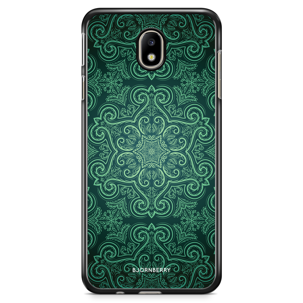 Samsung Galaxy J5 (2017) Case - Green Retro Pattern