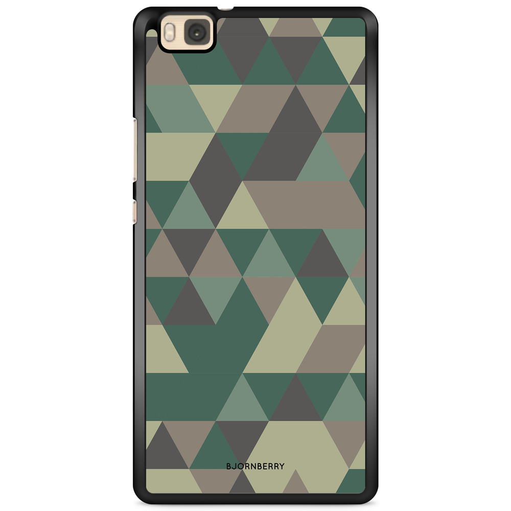 Huawei P8 Lite Case - Camo Triangle