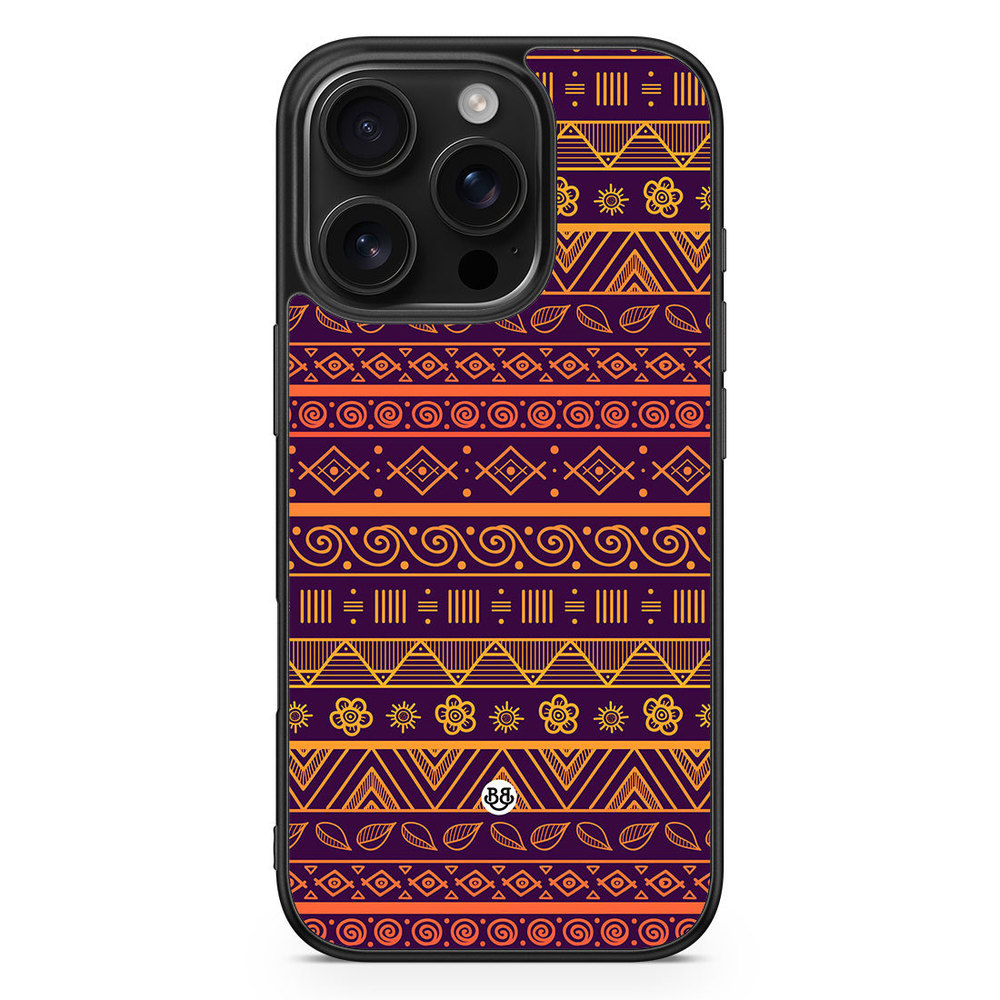 iPhone 16 Pro Case - Tribal Pattern