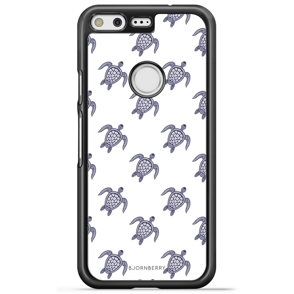 Google Pixel Case - Blue Turtles