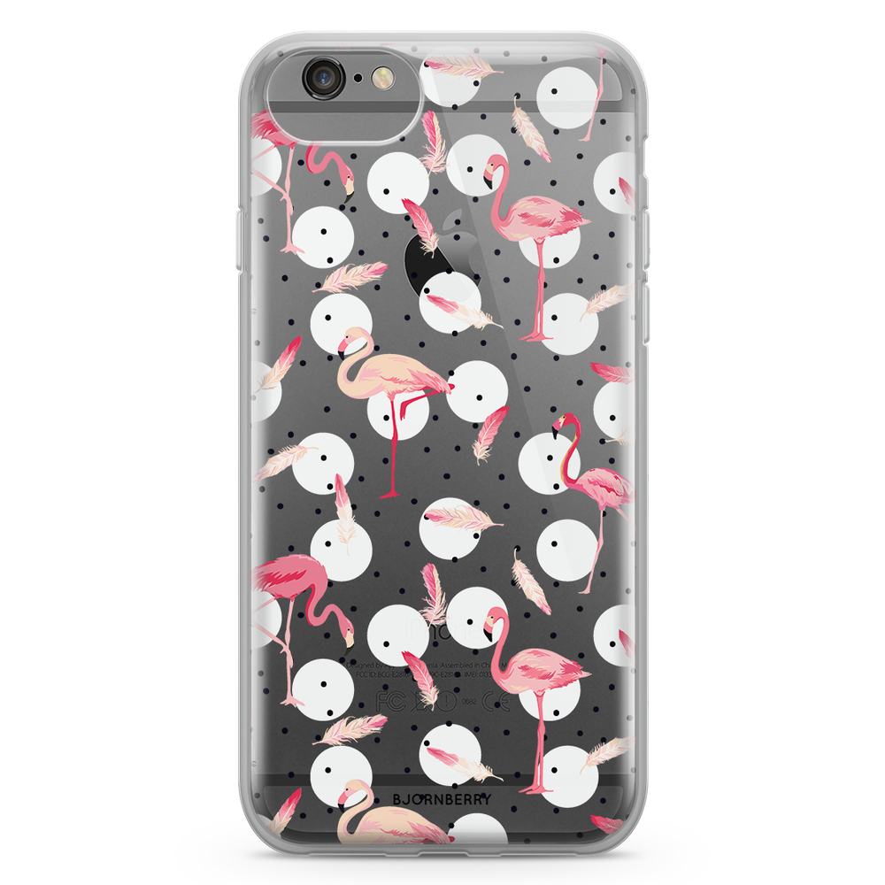 iPhone 6/6s Fashion Skal - Flamingos