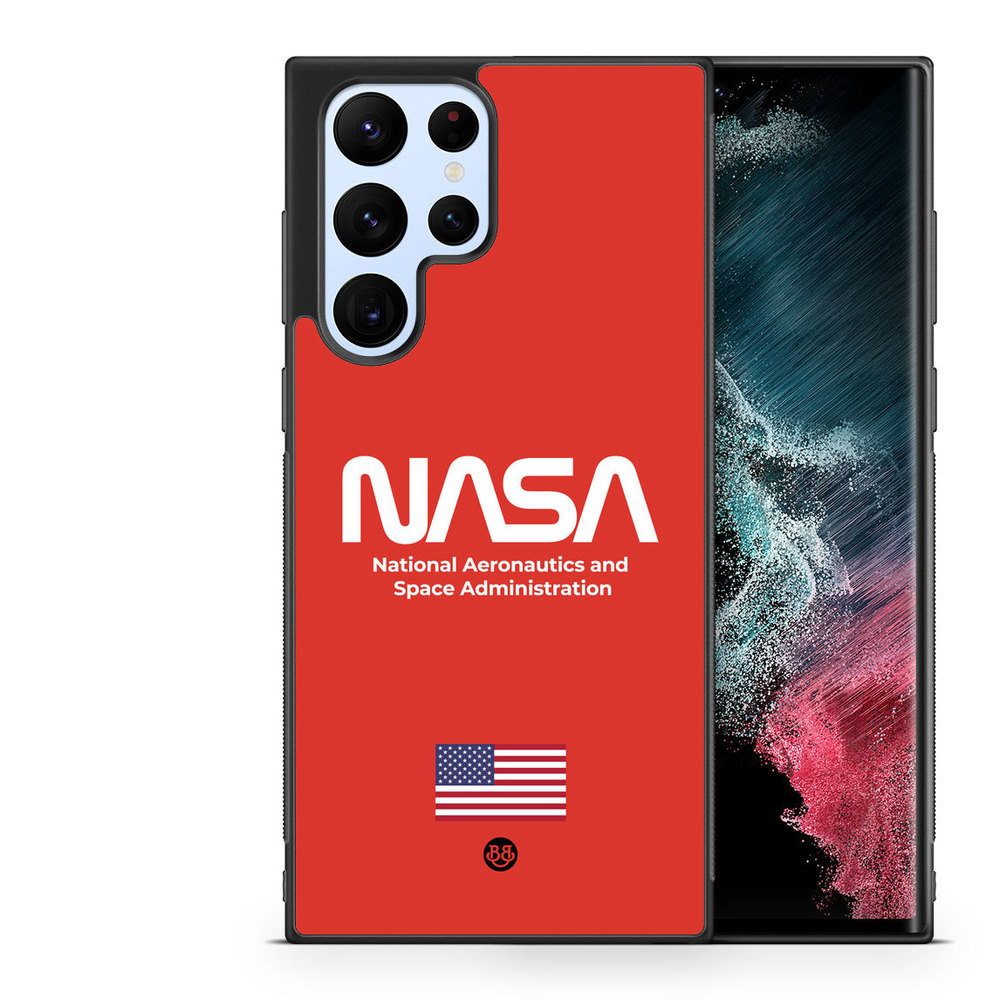 Samsung Galaxy S23 Ultra 5G Case - NASA Worm Red