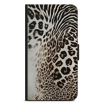 Sony Xperia XZ1 Compact Wallet Case - WILD BLOOM - Leopard Fade