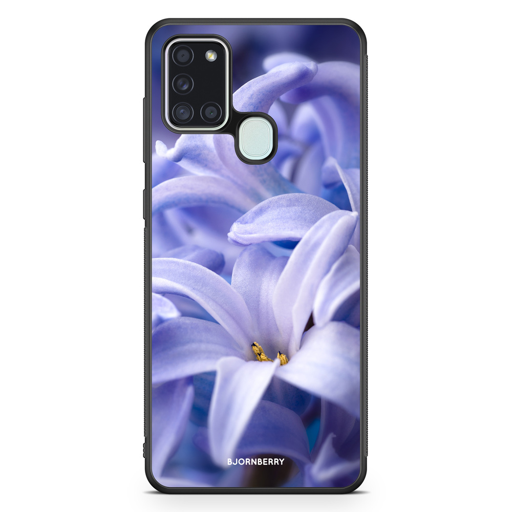 Samsung Galaxy A21s Case - Blue Flower