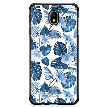 Samsung Galaxy J5 (2017) Skal - Blå Blommor