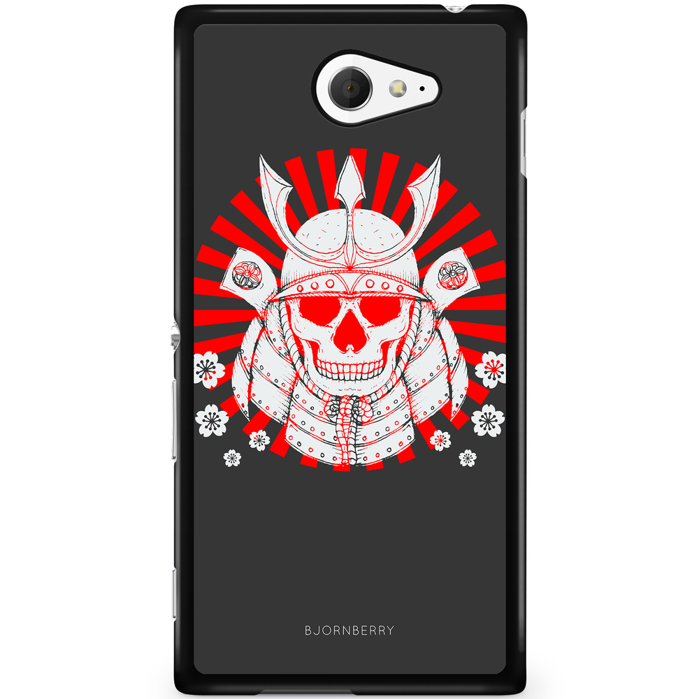 Sony Xperia M2 Aqua Case - Samurai Skull