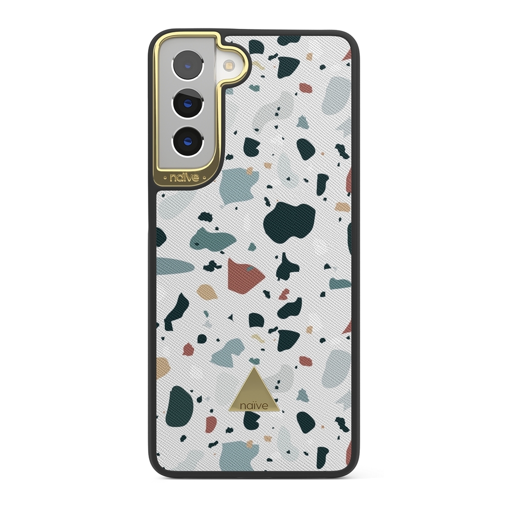 Naive Samsung Galaxy S21 Plus Case - Terrazzo