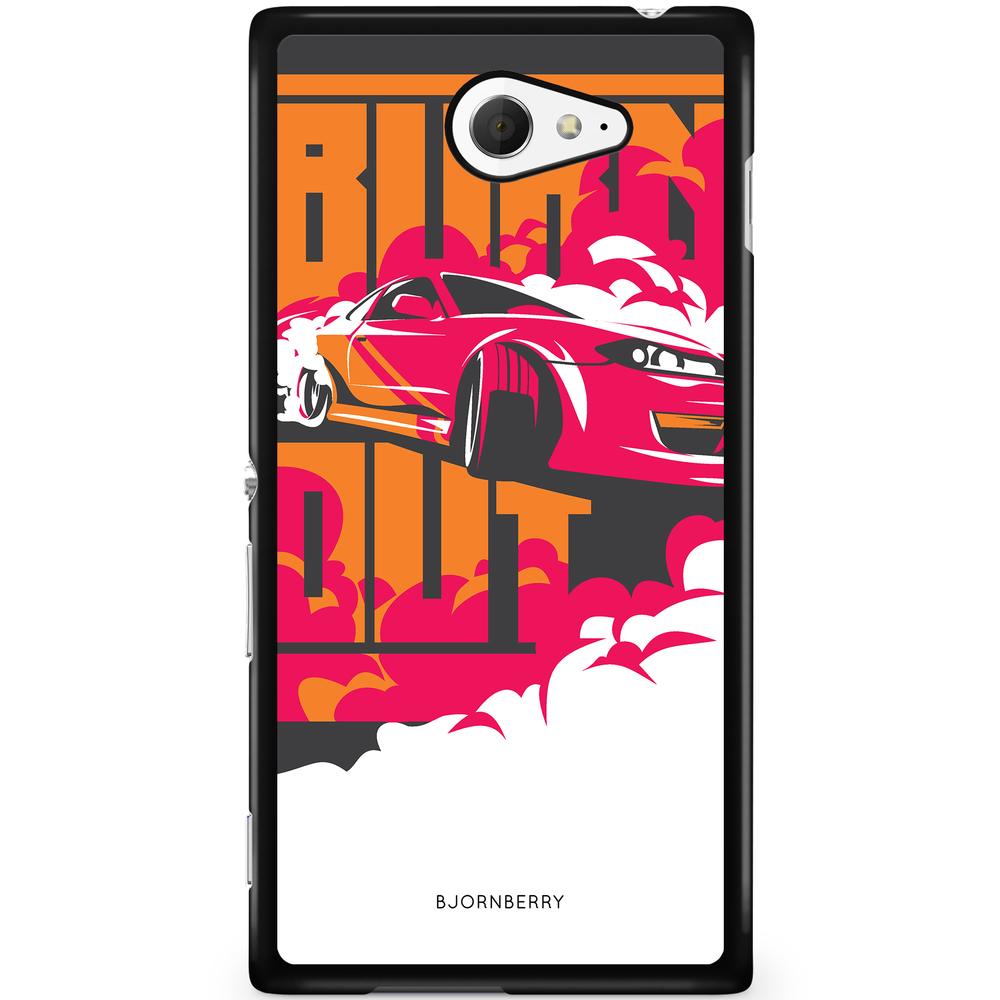 Sony Xperia M2 Aqua Case - Burn out