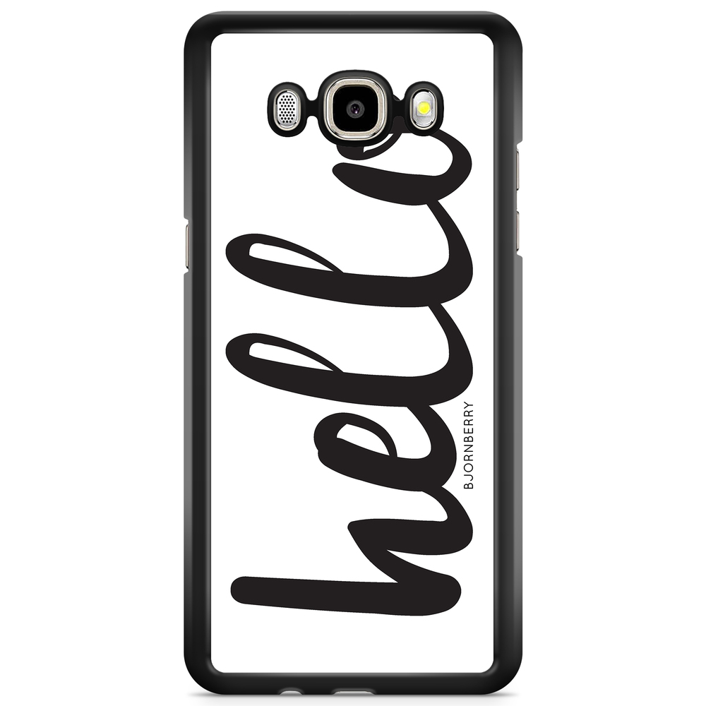 Samsung Galaxy J3 (2016) Case - Hello Black