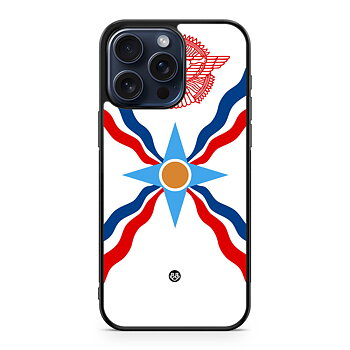 iPhone 15 Pro Max Skal - Assyriska flaggan