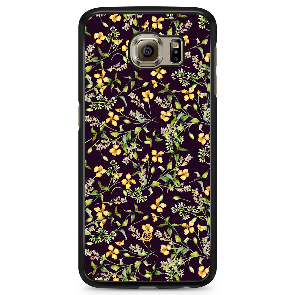 Samsung Galaxy S6 Edge+ Case - WILD AUTUMN - Frosted Flora