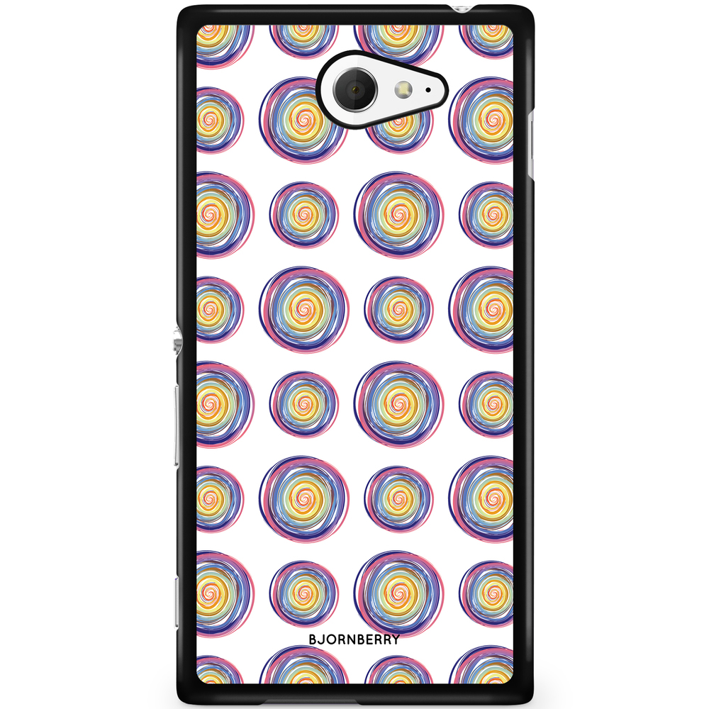 Sony Xperia M2 Aqua Case - Polka Dots
