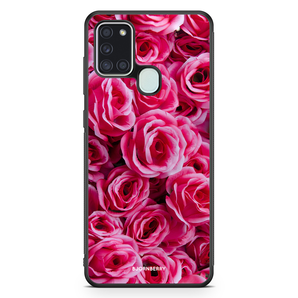 Samsung Galaxy A21s Case - Red Roses