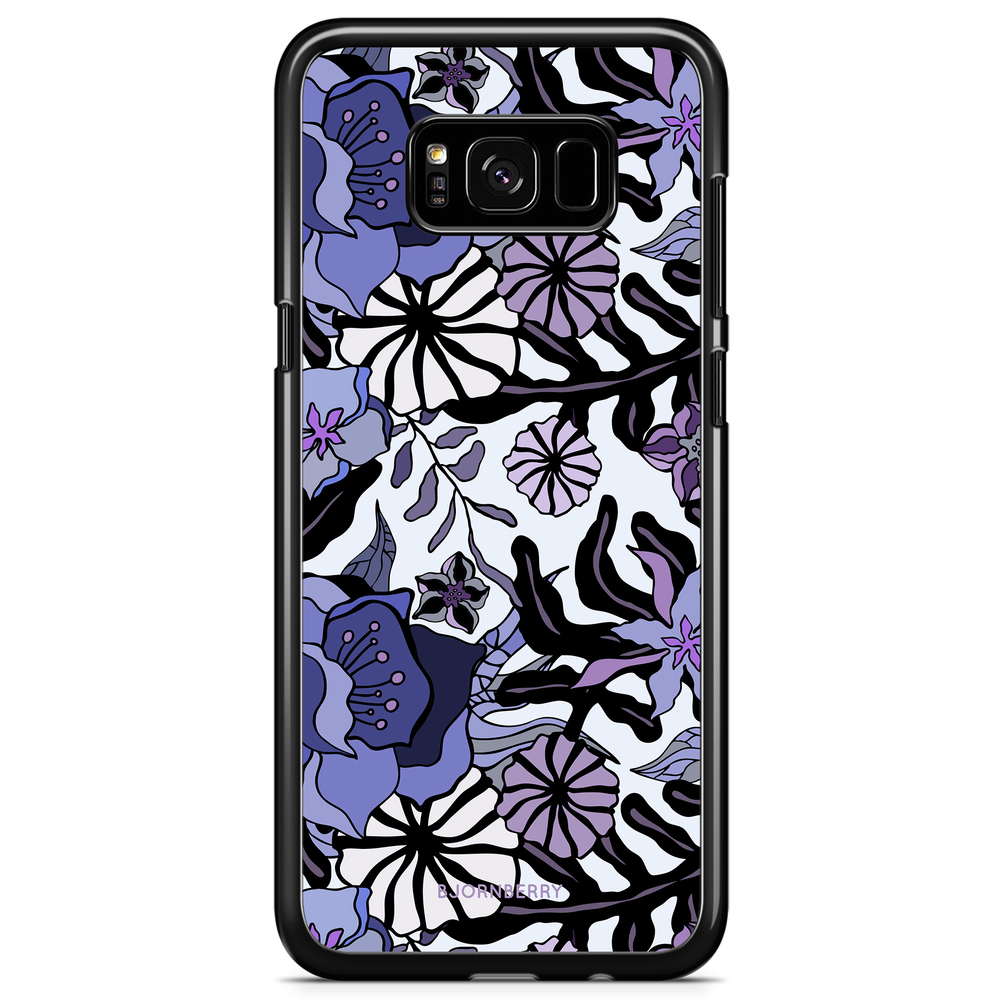 Samsung Galaxy S8 Case - Purple Flowers