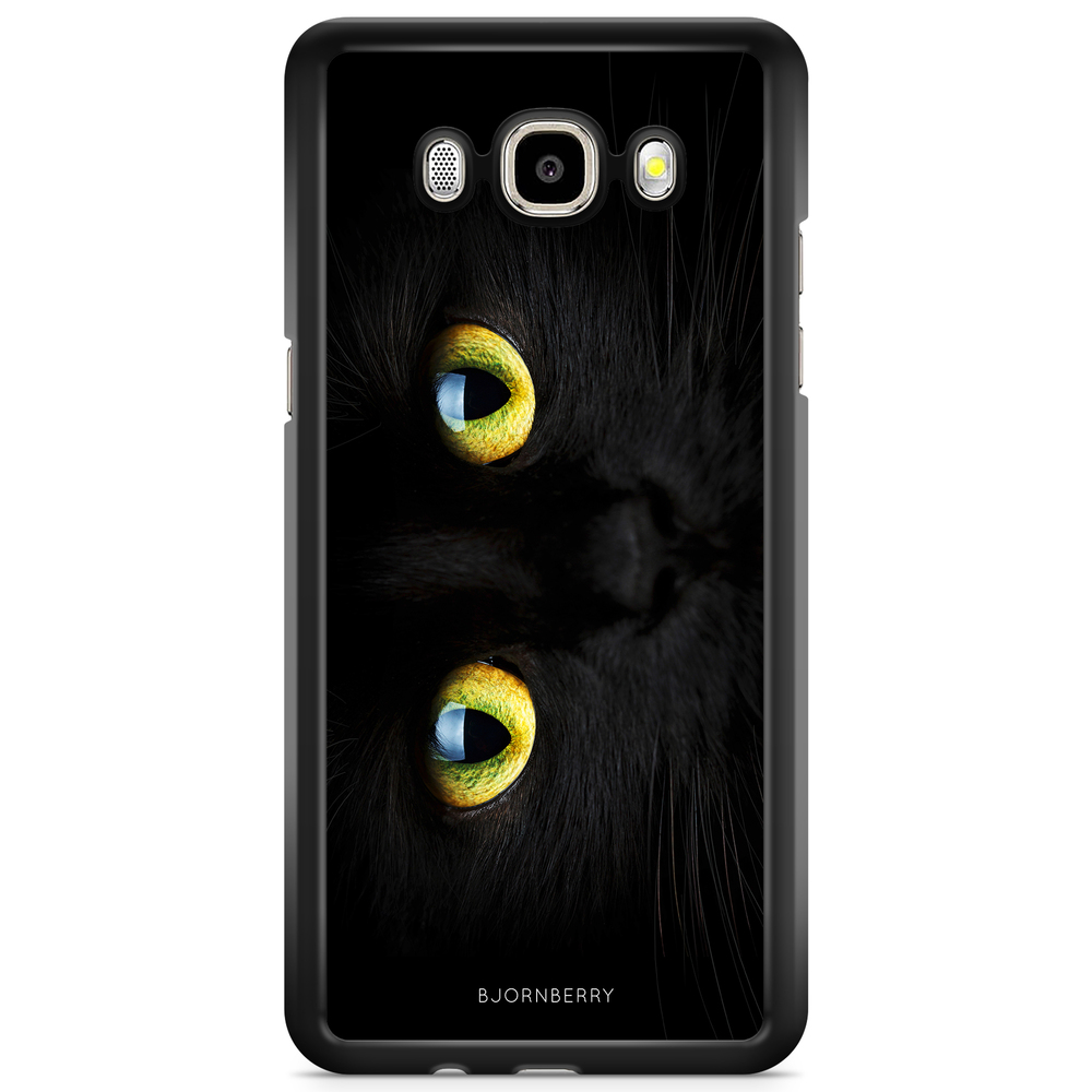 Samsung Galaxy J5 (2015) Case - Black Cat Close Up