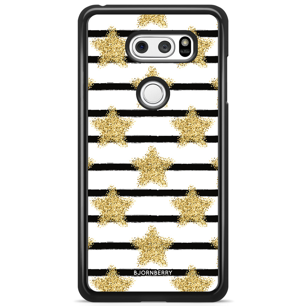 LG V30 Case - Gold Stars