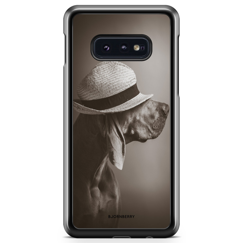 Samsung Galaxy S10e Case - Dog With Hat