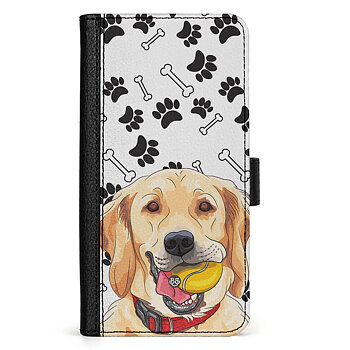 Samsung Galaxy A14 4G/5G Wallet Case - Golden Retriever