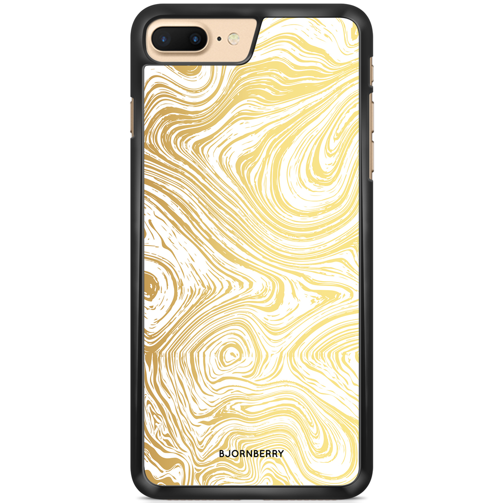 iPhone 7 Plus Case - Gold Marble