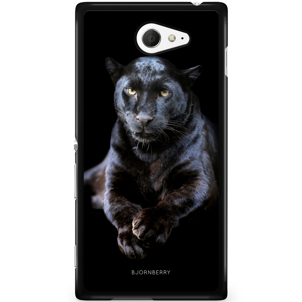 Sony Xperia M2 Aqua Case - Black Panther