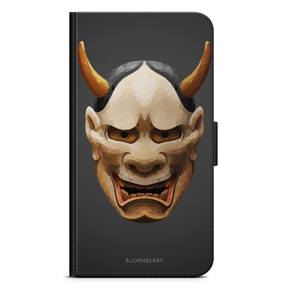 Sony Xperia L4 Plånboksfodral - Hannya Mask | Mobilskal & Mobilfodral BJORNBERRY