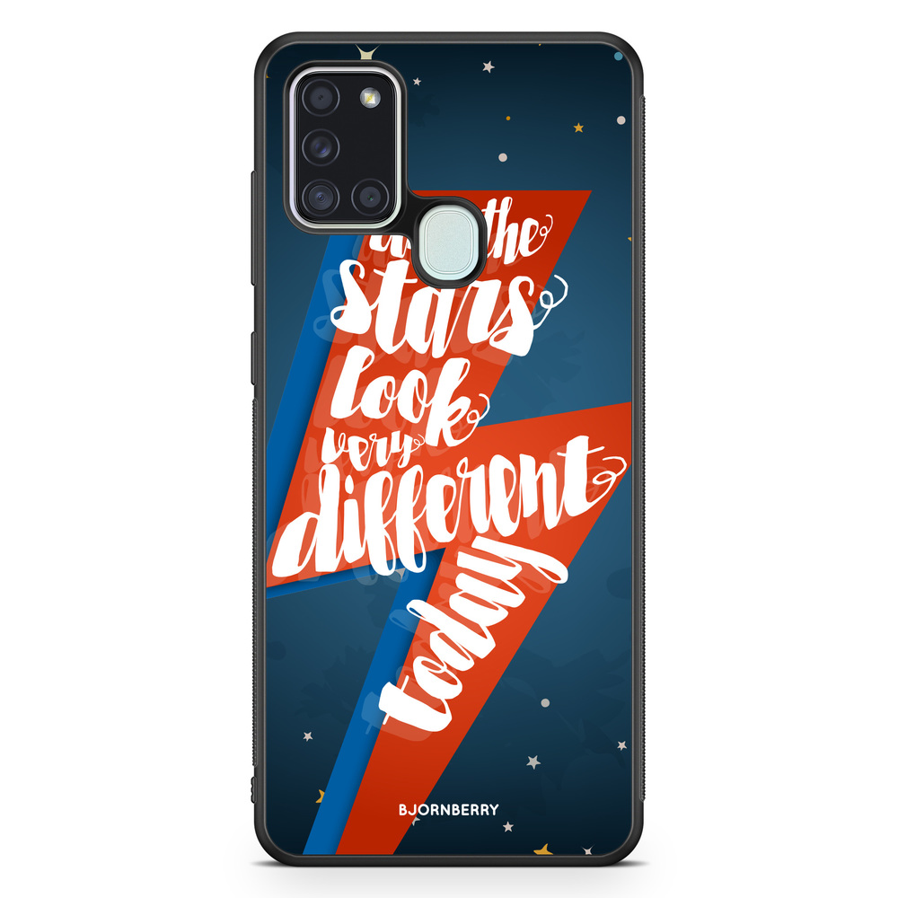 Samsung Galaxy A21s Case - Bowie text