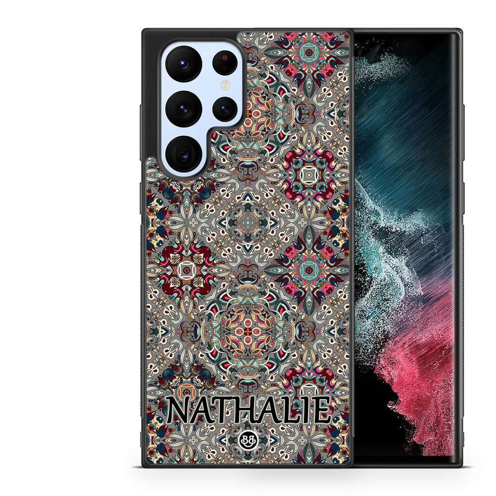Samsung Galaxy S23 Ultra 5G Custom Case - Morocco Name