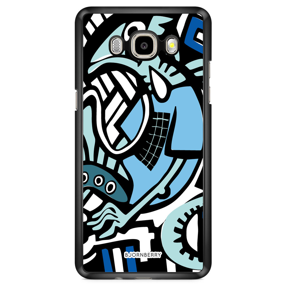Samsung Galaxy J7 (2016) Case - Grafitti Lizard