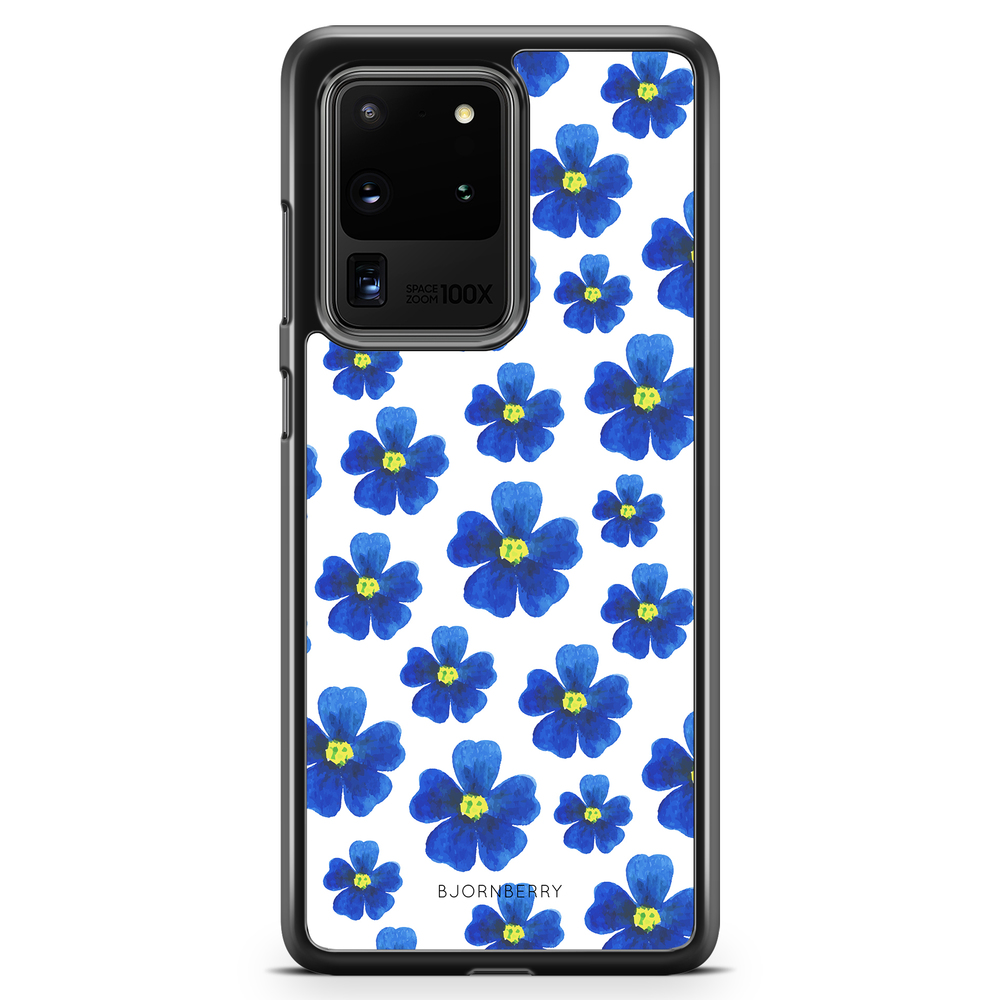 Samsung Galaxy S20 Ultra Case - Blue Flowers