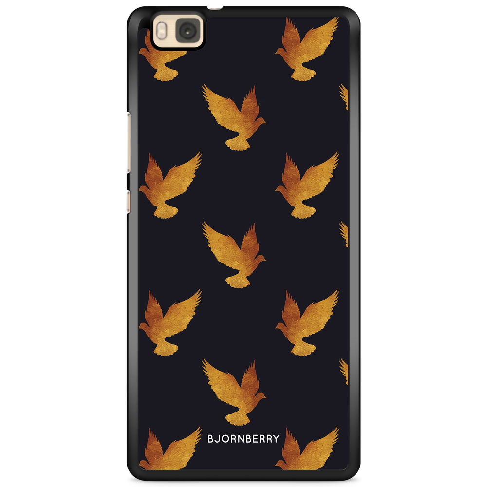 Huawei P8 Lite Case - Golden Doves