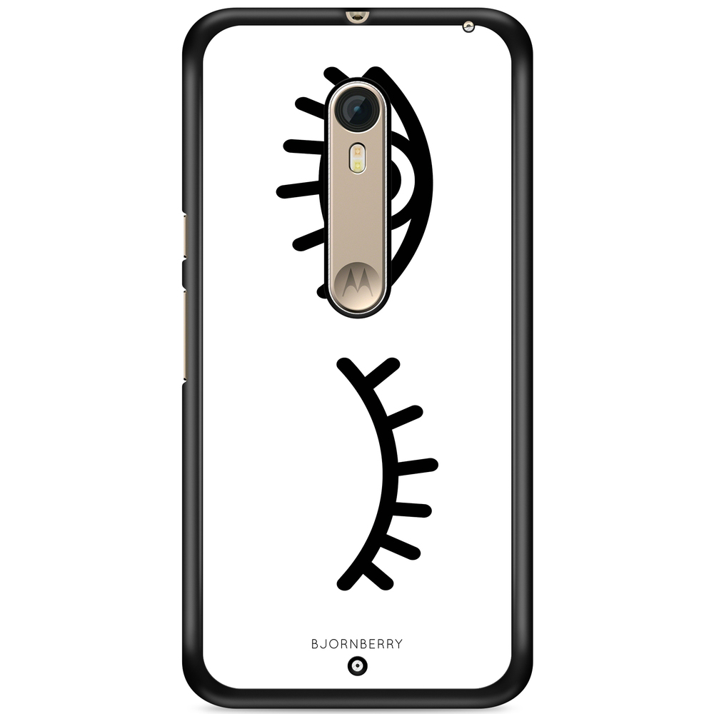 Moto X Style Case - Black Eyes