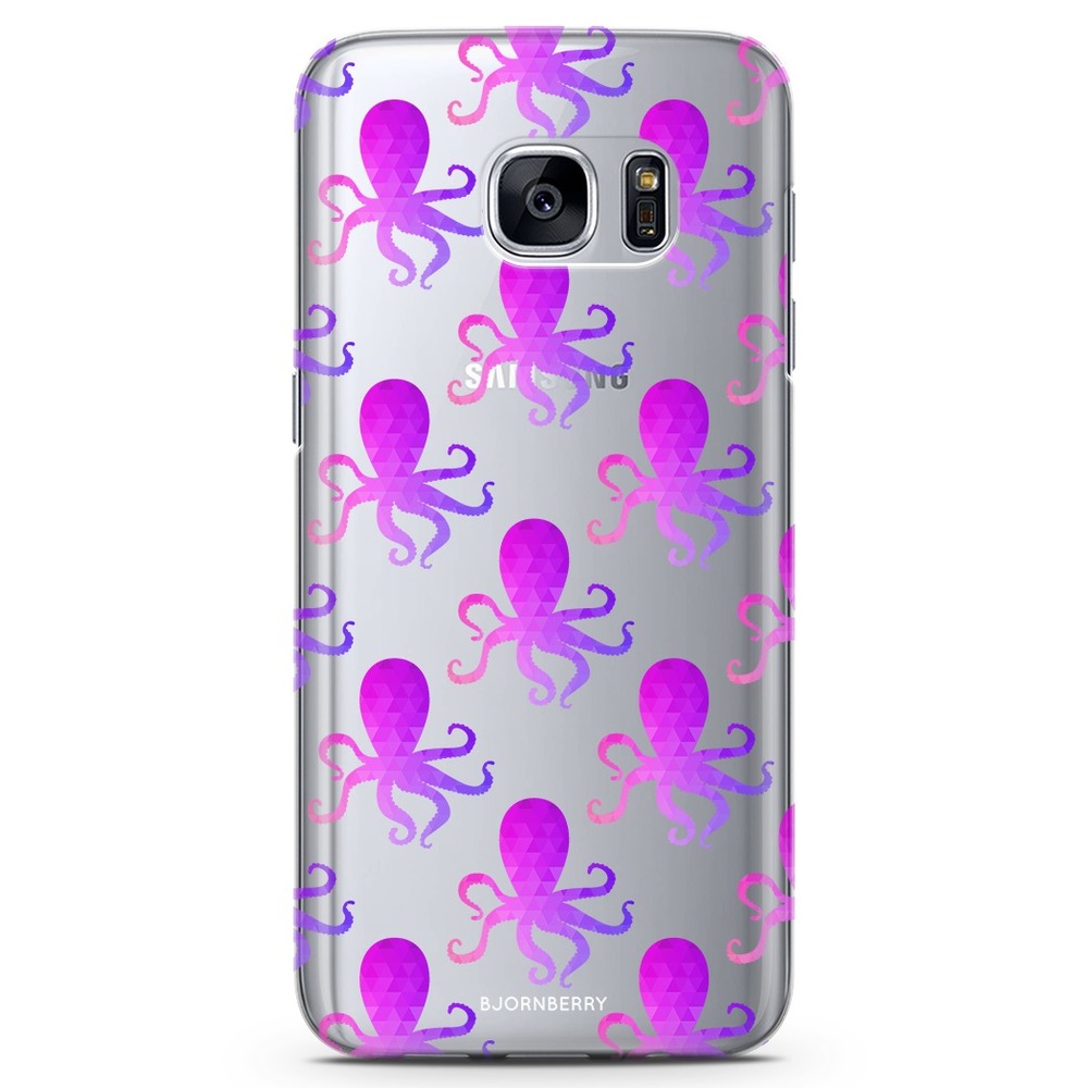 Samsung Galaxy S7 Edge TPU Case - Octopus Pattern