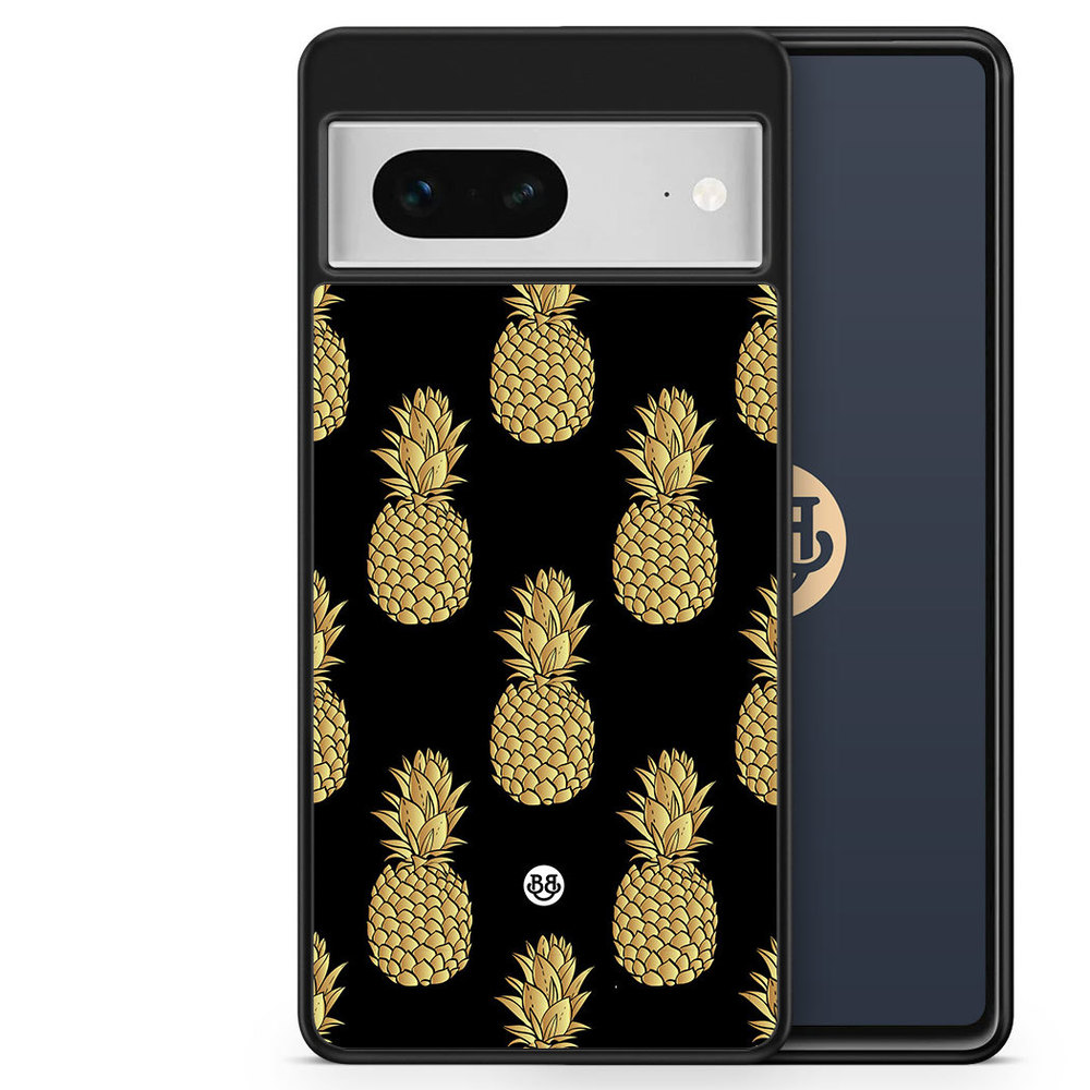 Google Pixel 7 Case - Gold Pineapples