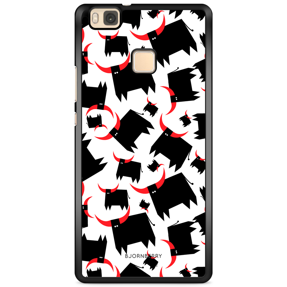 Huawei P9 Lite Case - Bull Red Horns