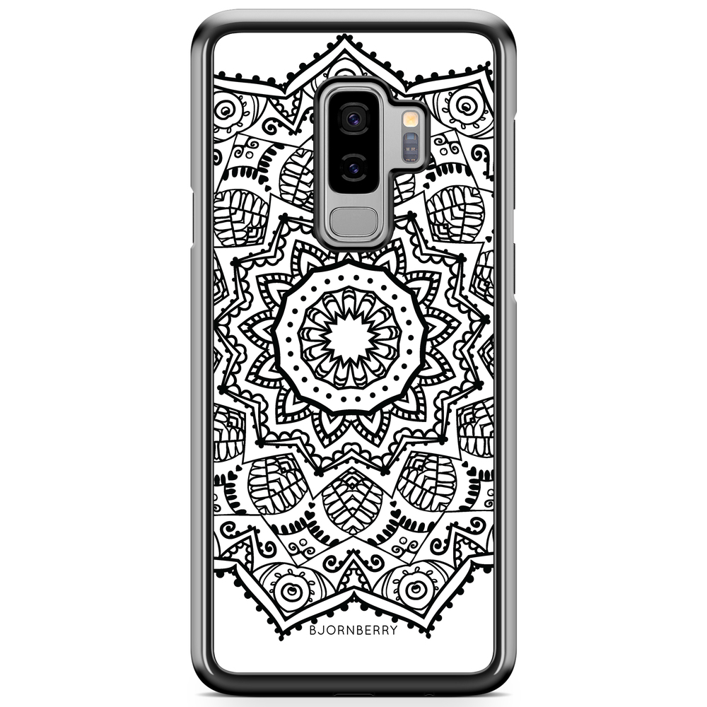 Samsung Galaxy S9 Plus Case - Black Mandala