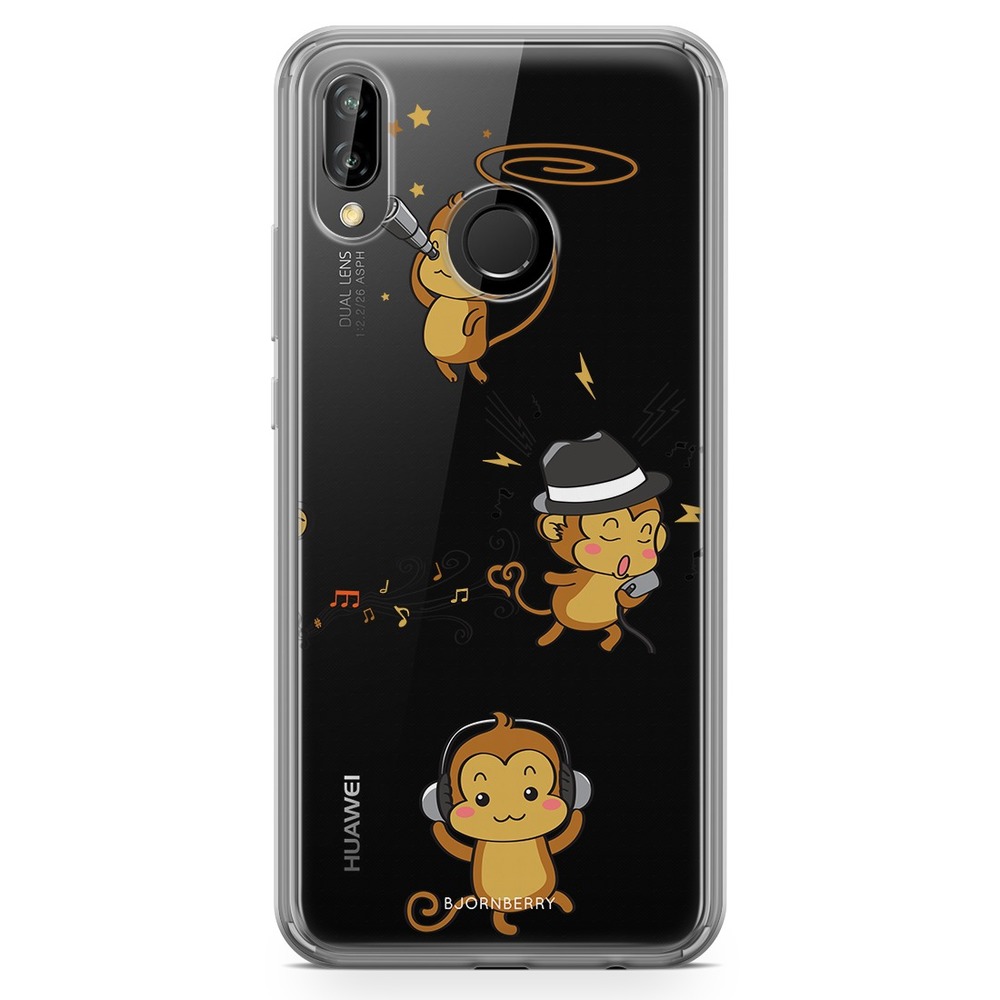 Huawei P20 Lite Fashion Case - Three Monkeys