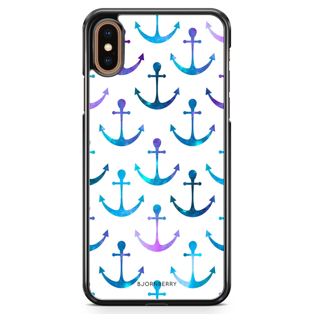iPhone XS Max Case - Anchor Pattern