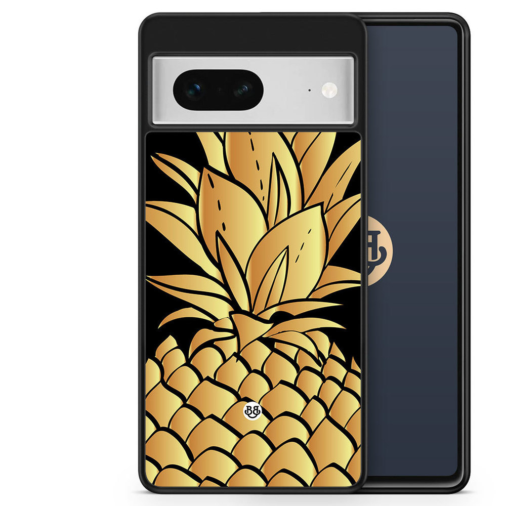 Google Pixel 7 Case - Gold Pineapple