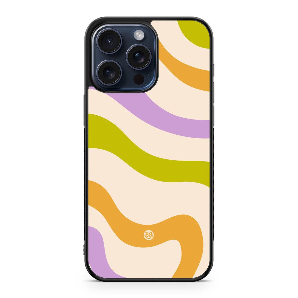 iPhone 15 Pro Max Case - Green/Orange 70s