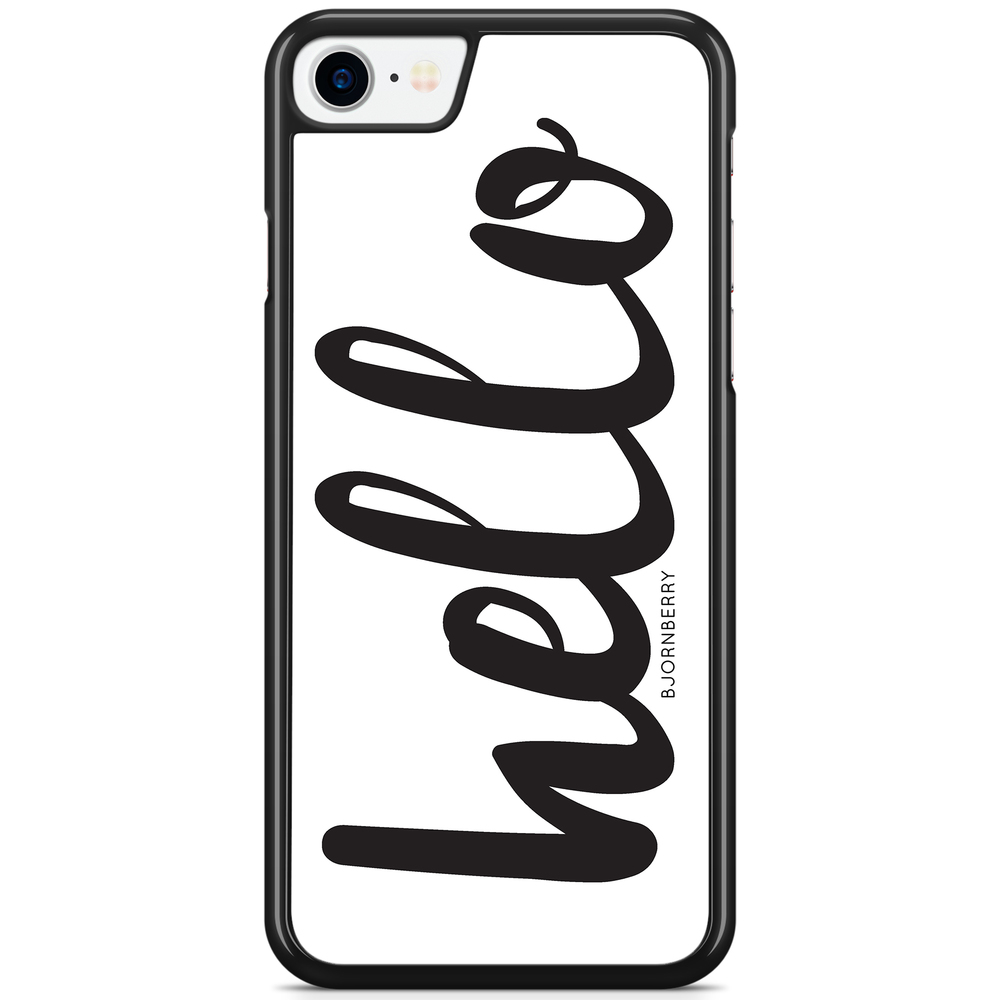 iPhone 8 / iPhone SE (2022/2020) Case - Hello Black