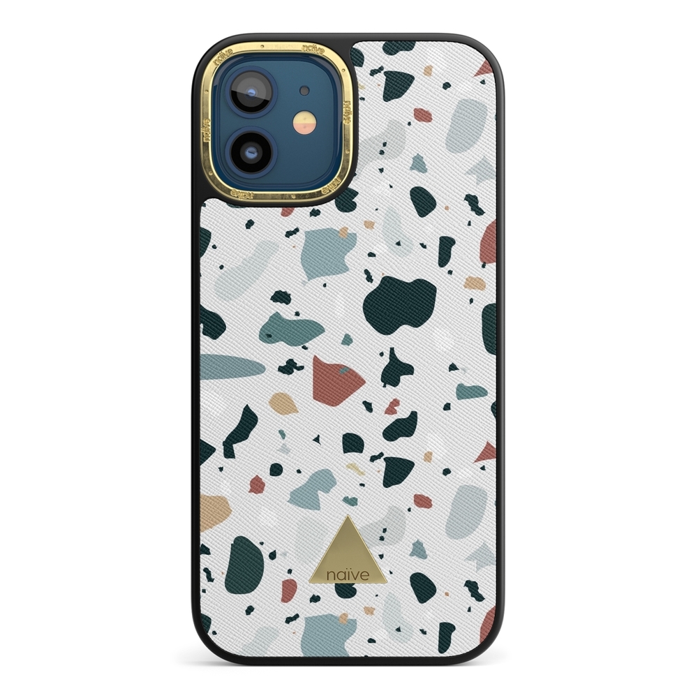 Naive iPhone 12 Mini Case - Terrazzo