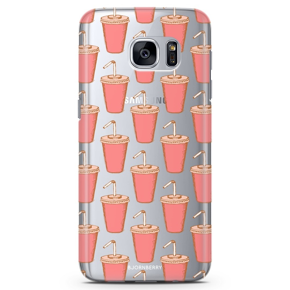 Samsung Galaxy S7 Edge TPU Case - Soda Cups