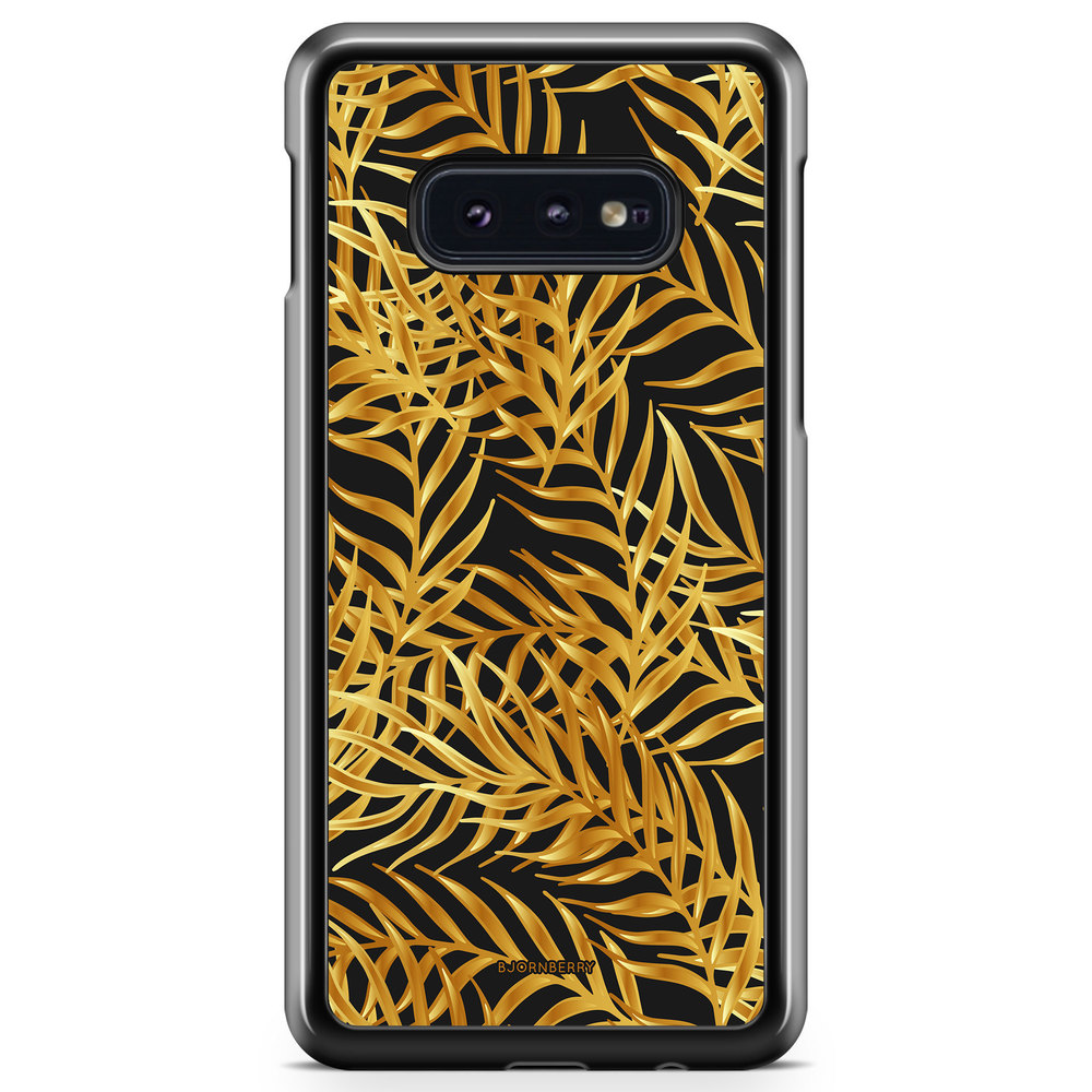 Samsung Galaxy S10e Case - Gold Palm