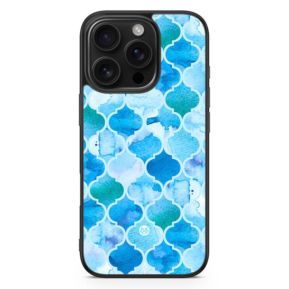 iPhone 16 Pro Case - Watercolor Moroccan