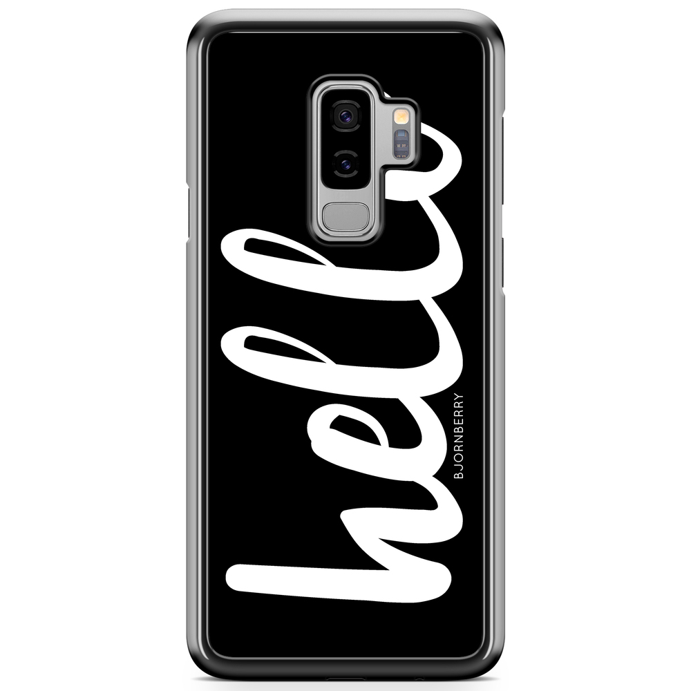 Samsung Galaxy S9 Plus Case - Hello White