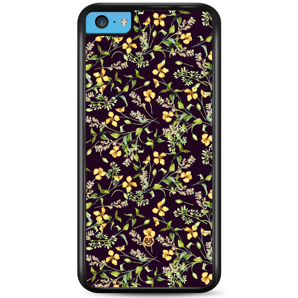 iPhone 5C Case - WILD AUTUMN - Frosted Flora