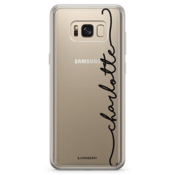 Samsung Galaxy S8 Plus Case Fashion Custom - Vertical Name
